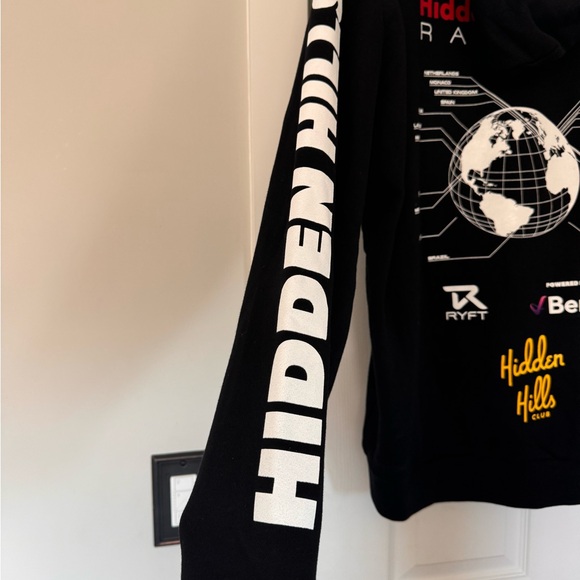 NWOT Men’s Black Hidden Hills Hoodie Size XL - Picture 5 of 7